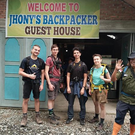 Jhony'S Backpacker-Guest House Only Stay Here Book Treking With Us Bukit Lawang Eksteriør bilde